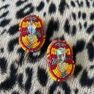 Colorful Beaded Earrings